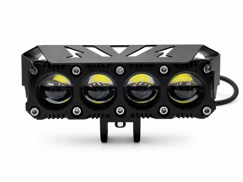 Imagen ilustrativa de FARO LED 4 LUPA MOTO BLANC/AMB economicos