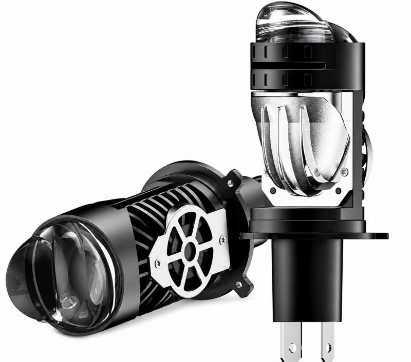 Imagen ilustrativa de KIT LED H4 LUPA TRICOLOR (3000K - 4300K - 6000K)
