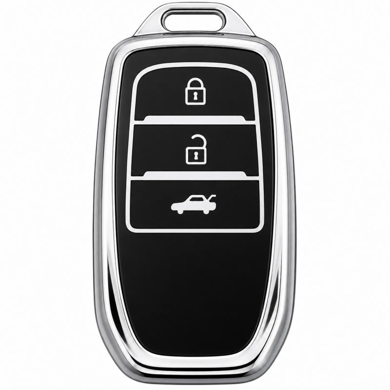 Imagen ilustrativa de FUNDA TPU Toyota Corolla Cross 3 Botones