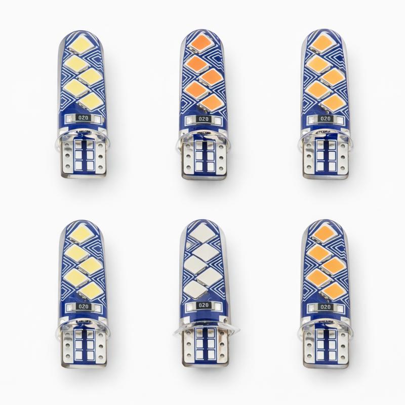 Imagen ilustrativa de T10 10 LEDS BLANCO Y COLORES