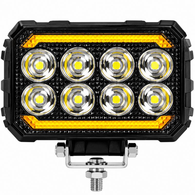 Imagen ilustrativa de FARO TERRA 4.5" 8 LED 12V/24V