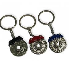 Imagen ilustrativa de LLAVERO DISCO FRENO - azul-rojo-negro