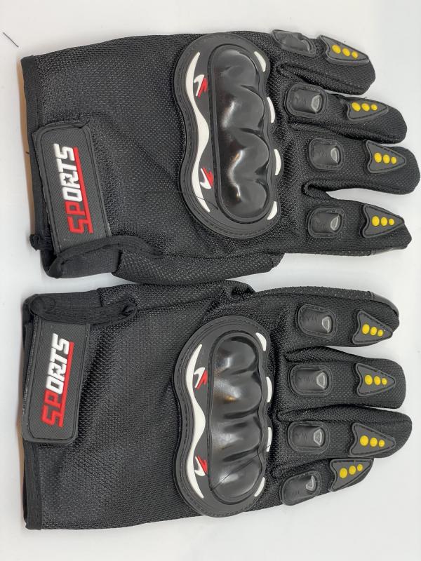 Imagen ilustrativa de GUANTES MOTO C/ DEDOS ANTICORTE, AMORTIGUADOR, RESISTENTE AL DESGASTE, ANTIDESLIZANTE