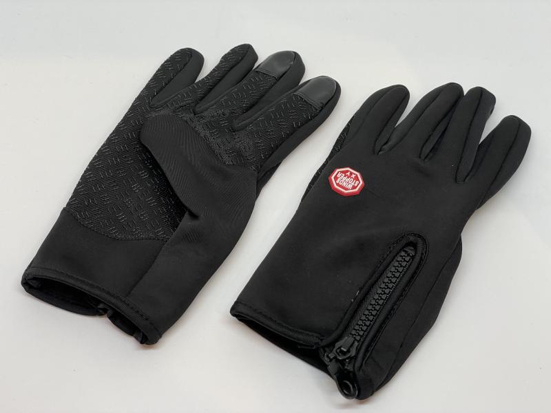 Imagen ilustrativa de GUANTES NEGRO C/ CIERRE (TALLES  M - L - XL)