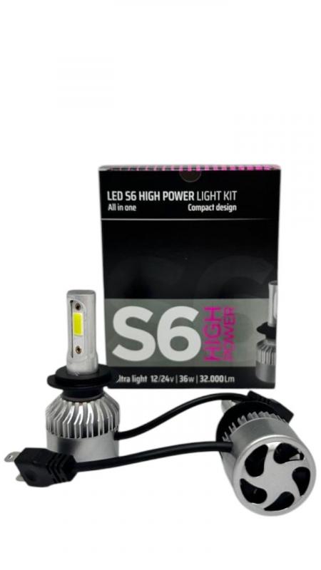 Imagen ilustrativa de KIT LED S6 PREMIUM - BI-LED-  H4