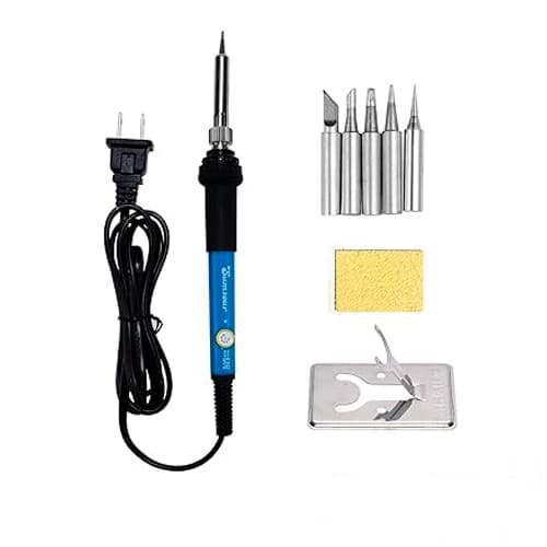 Imagen ilustrativa de SOLDADOR DE ESTANIO 60w (5 PUNTAS INTERCAMBIABLES-BASE-REGULADOR DE TEMPERATURA)
