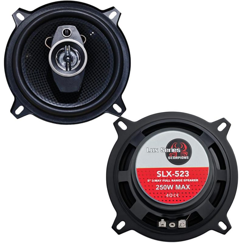 Imagen ilustrativa de KIT PARLANTES SCORPIONS SLX-523 5" 250W
