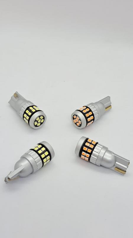 Imagen ilustrativa de T10 30 SMD CANBUS 12-80V BLISTER X PAR BLANCO/AMBAR