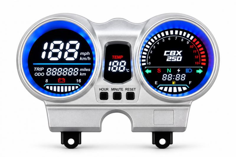 Imagen ilustrativa de Tablero Velocimetro Digital Moto Honda Twister Cbx 250